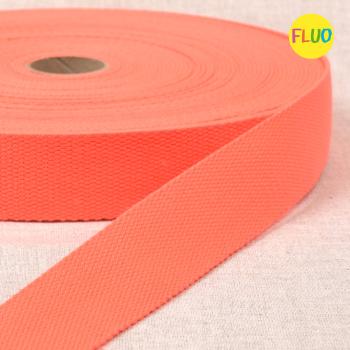 Gurtband Neonorange 3 cm Breit